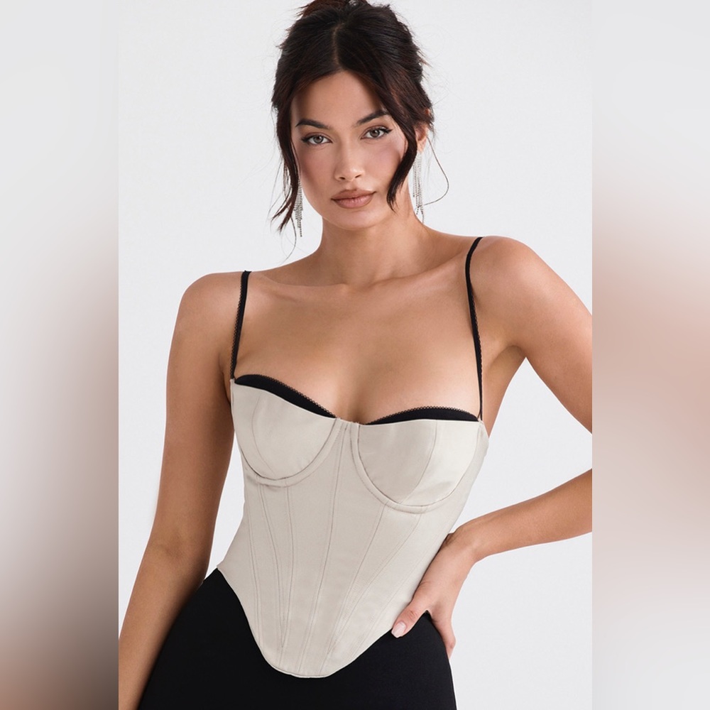 NWT House of CB Luette Corset. Size L Bigger Cup
